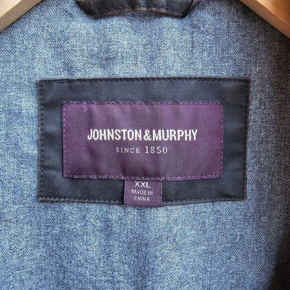 NWT Johnston & Murphy Mens Quilted Vest, Brown, Quality, Size XXL - Picture 3 of 13